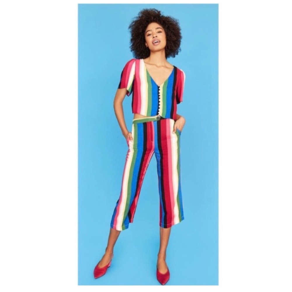 Rainbow 🌈 Colorful Striped Pants